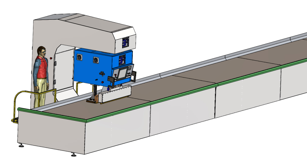 BR10/25PT360 'travelling' Saldatrice HF per Grandi Formati