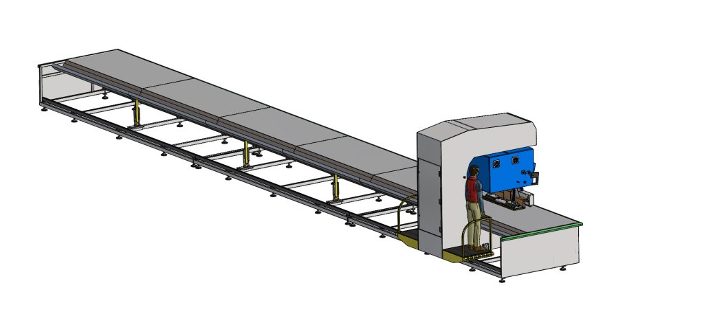 BR10/25PT360 Saldatrice HF per Grandi Formati