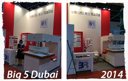 BIG 5 DUBAI 2014 - Fiere ed Esposizioni - Balacchi S.r.l.